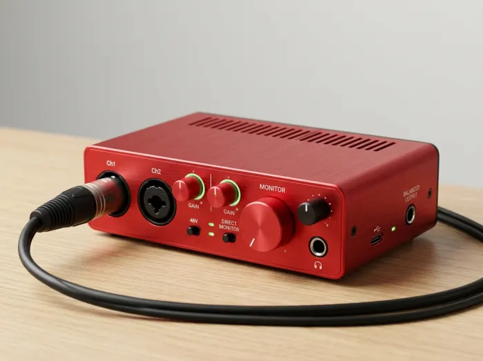 2-Kanal-Audio-Interface